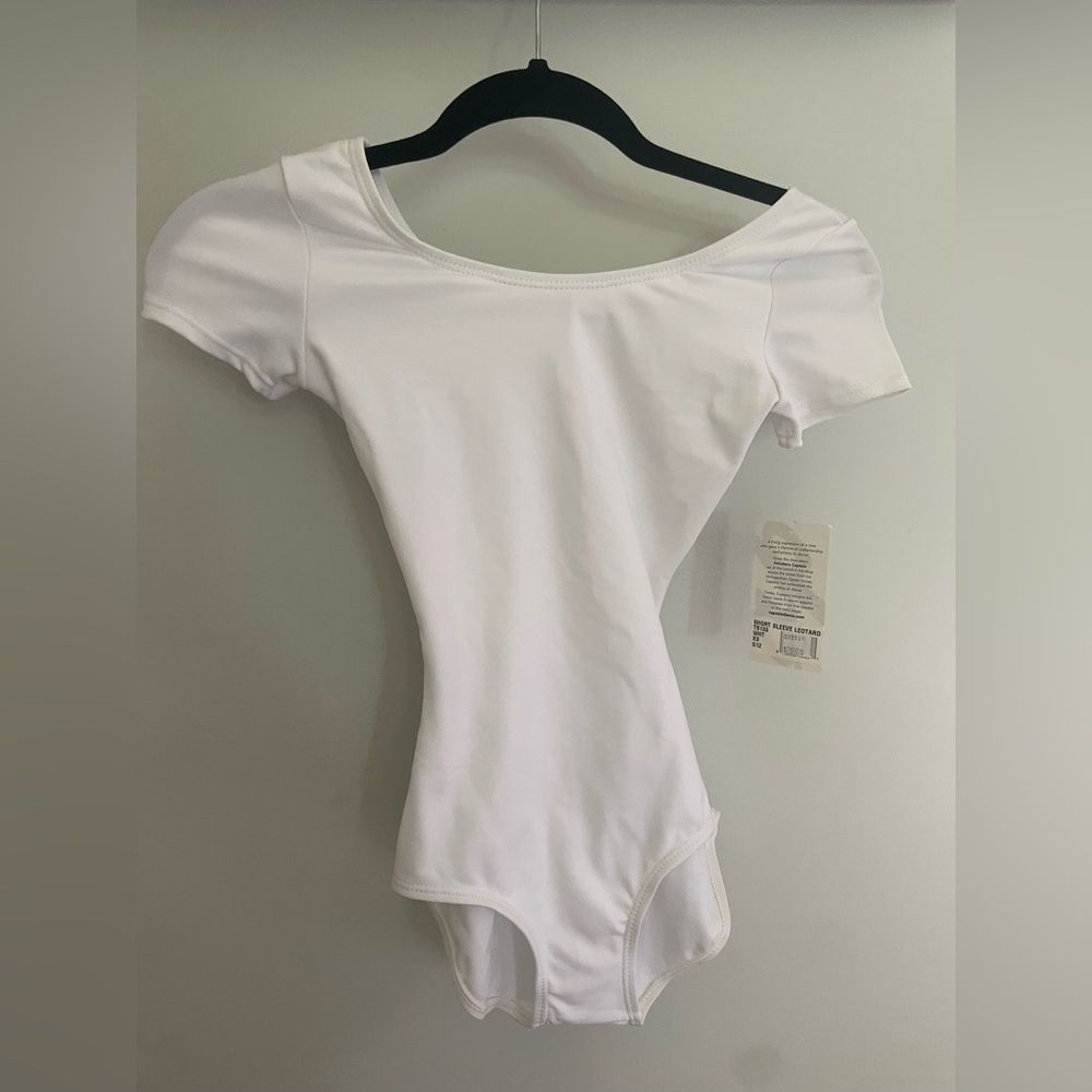 Women’s Capezio White Leotard TB133 Extra Small